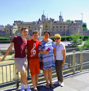 Family Portrait with Tower of London